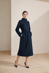 DROP SHOULDER TRENCH COAT