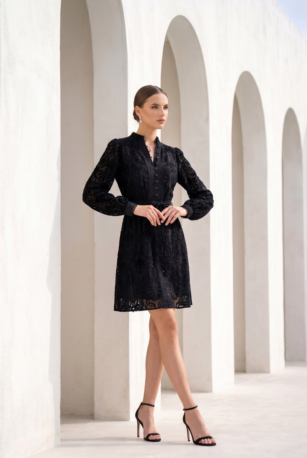 VERENA LACE SHORT DRESS