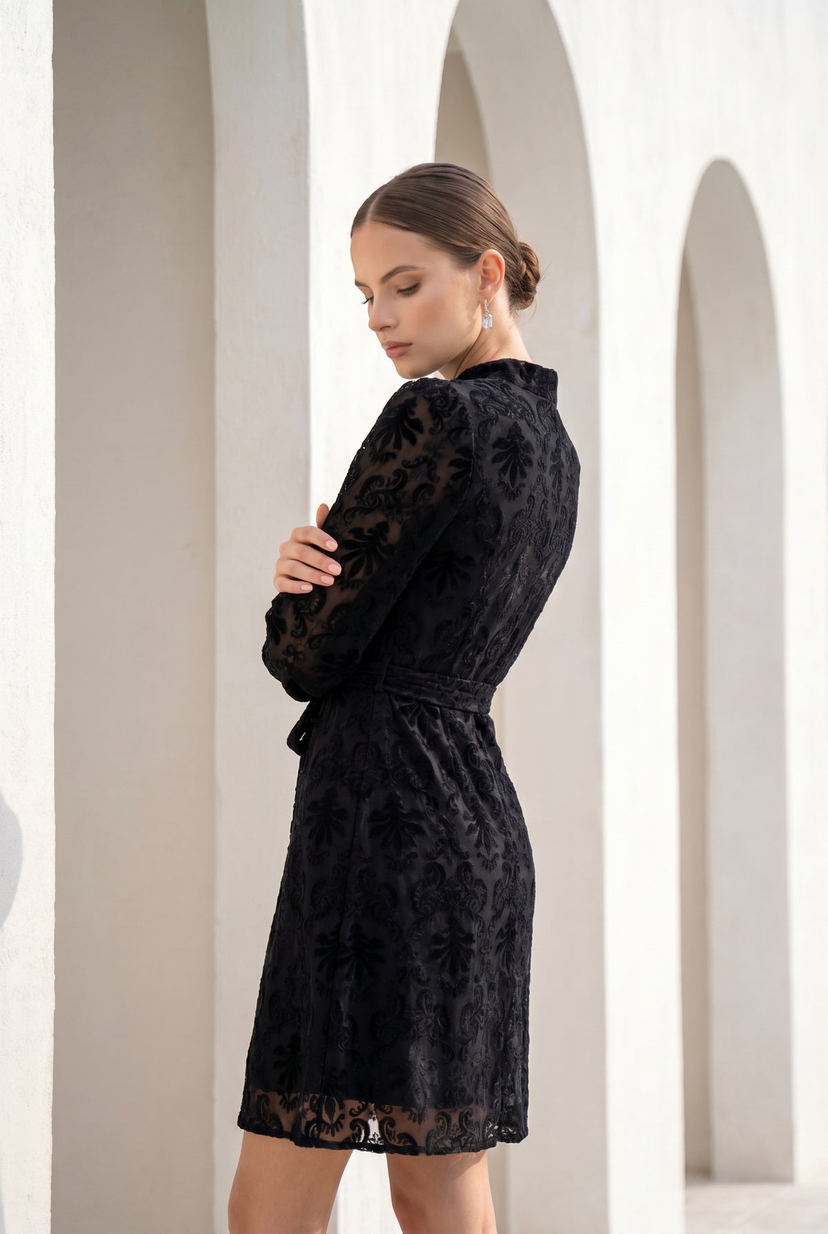 VERENA LACE SHORT DRESS