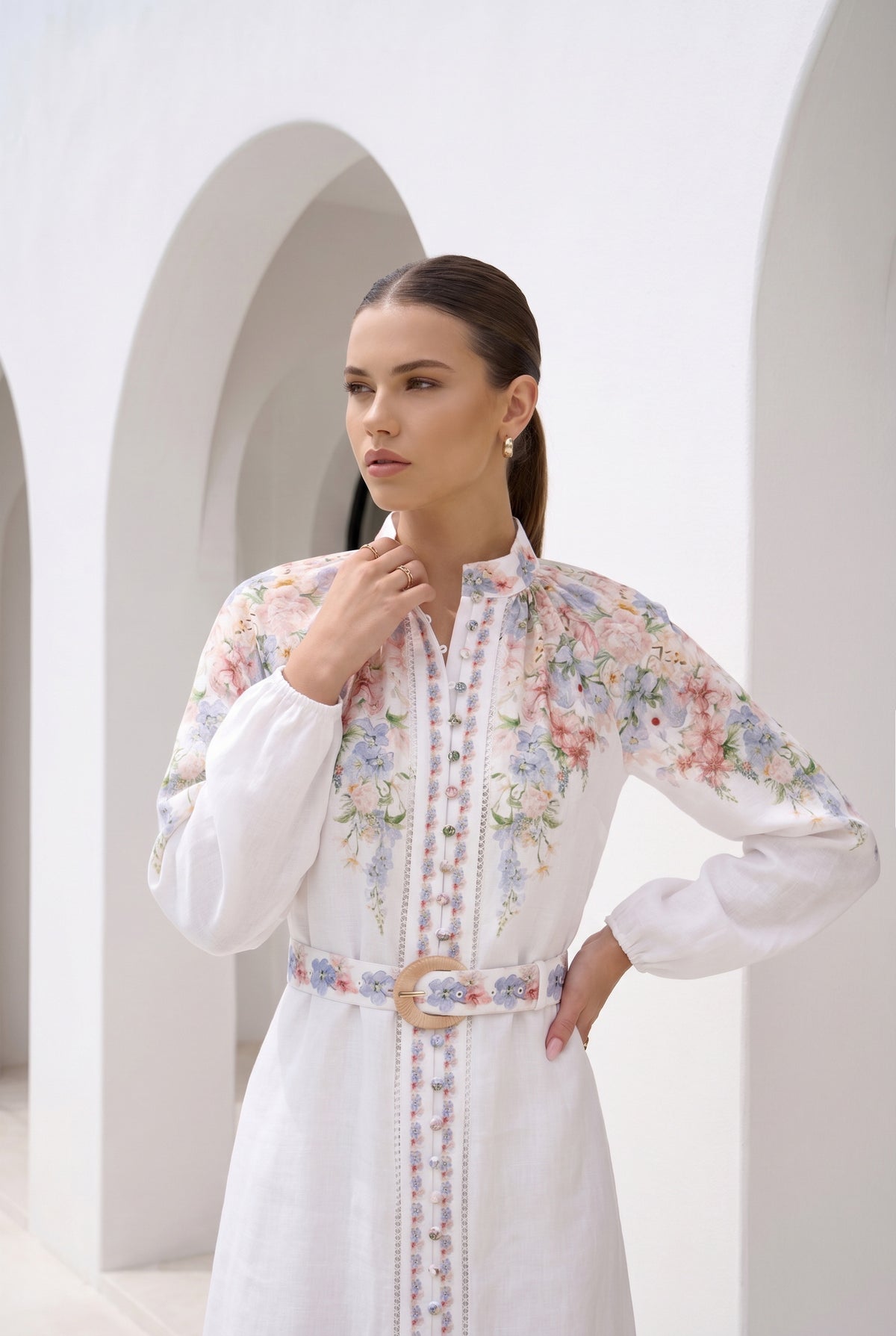 CELESTE LONG SLEEVES DRESS