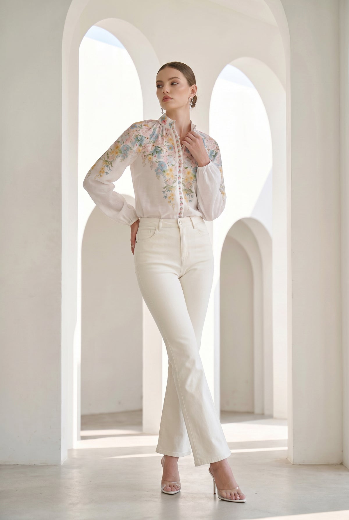 CELESTE LONG SLEEVES BLOUSE