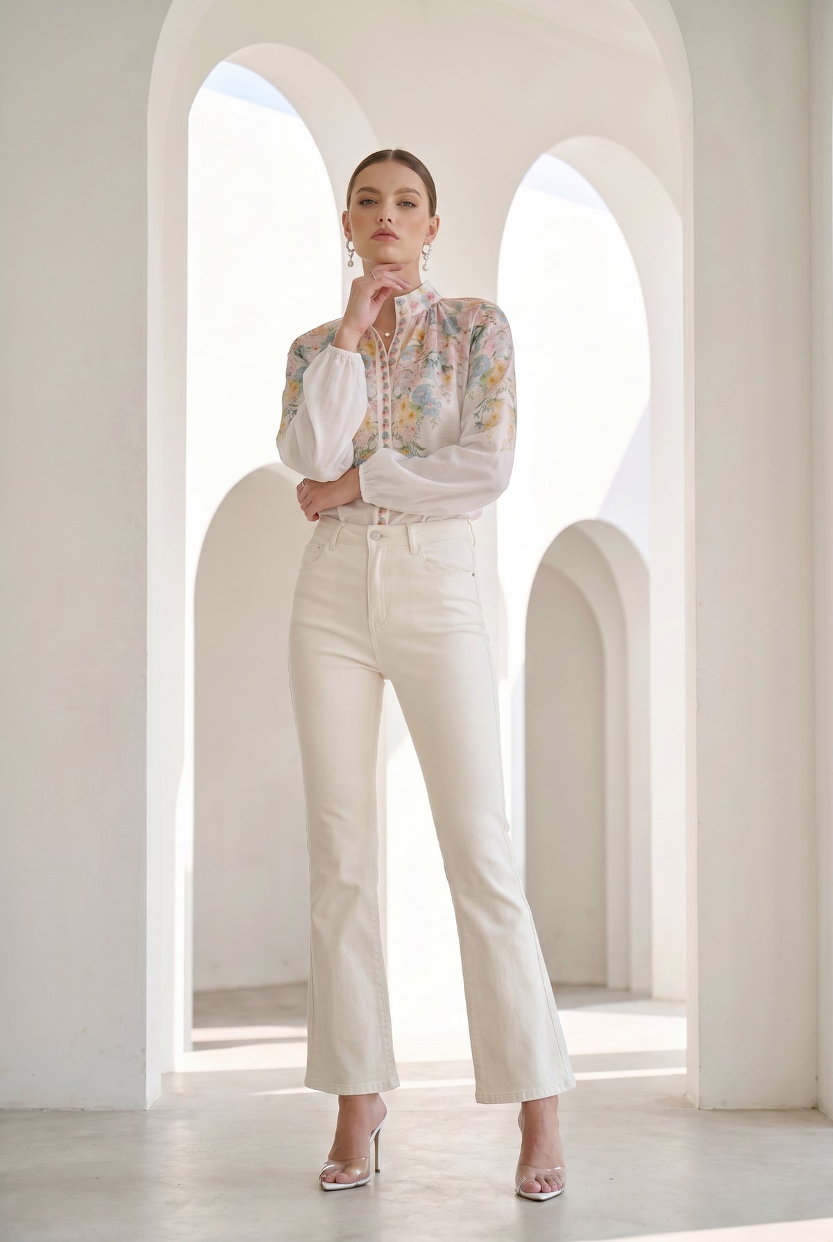 CELESTE LONG SLEEVES BLOUSE