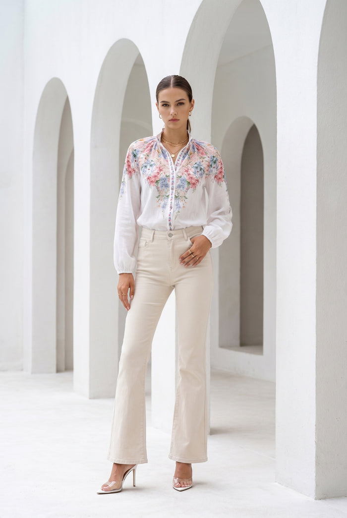 CELESTE LONG SLEEVES BLOUSE