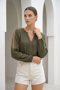 TAHARI BLOUSE