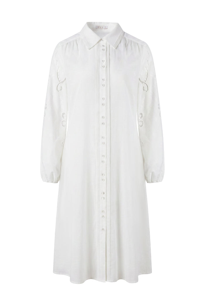 AVA EMBROIDERED DRESS