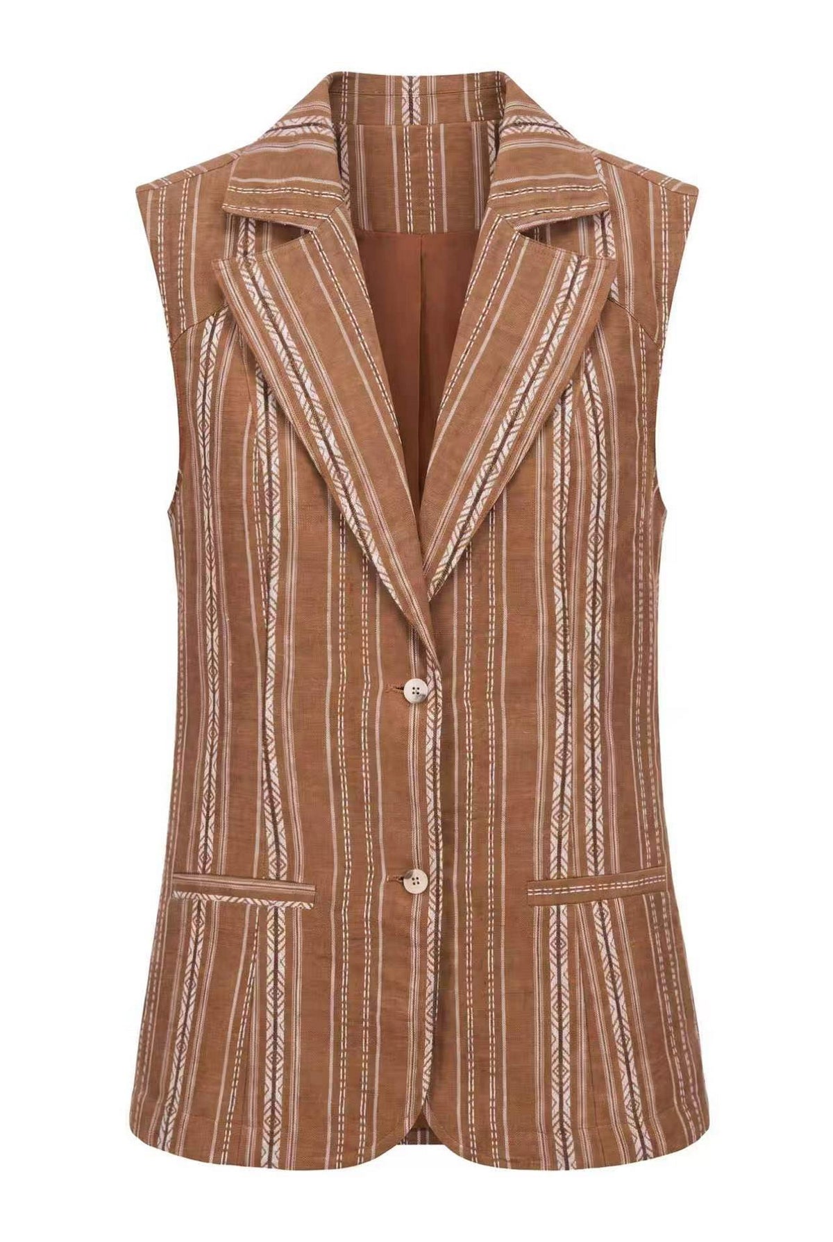 JASPER SLEEVELESS BLAZER