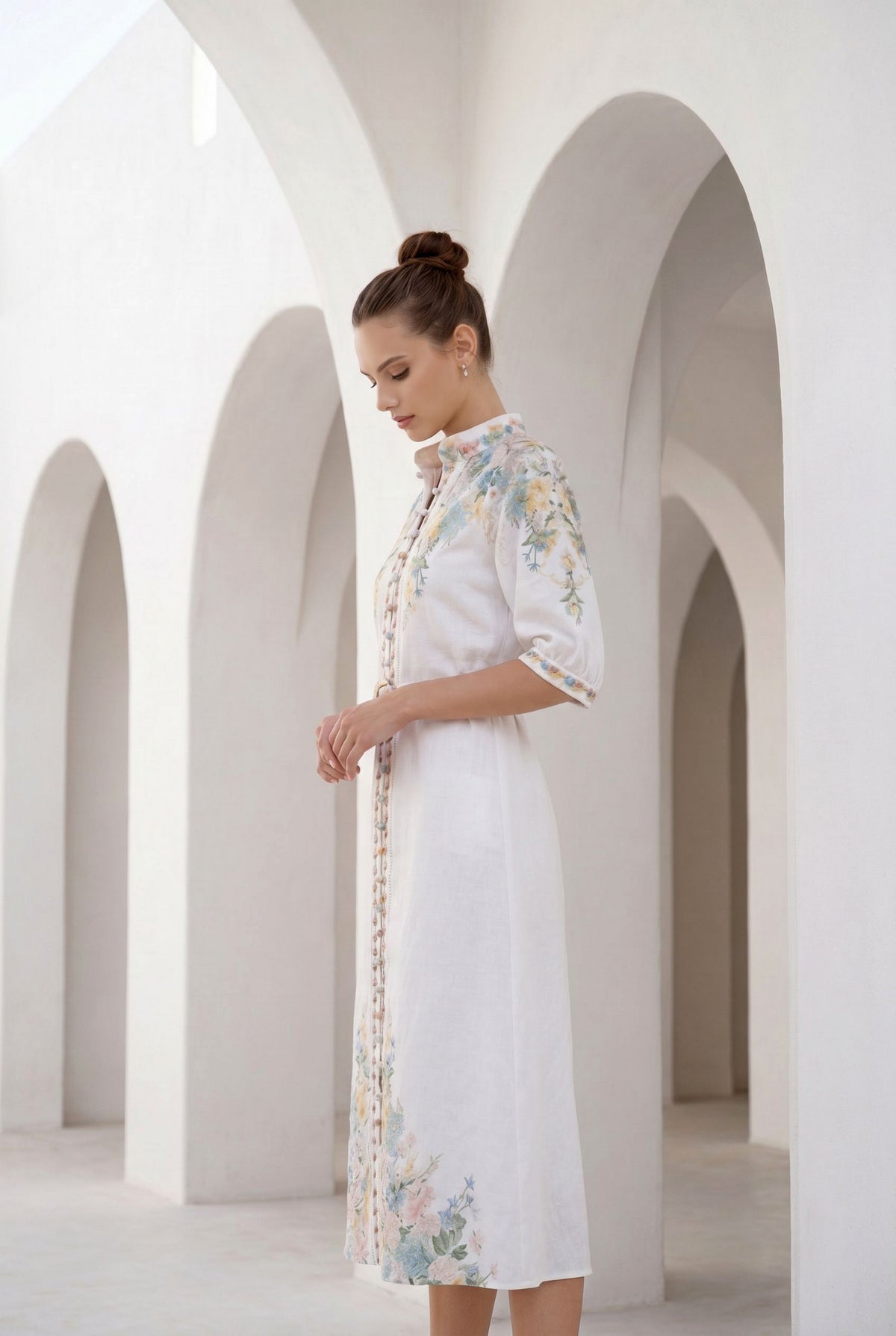 CELESTE BELTED DRESS