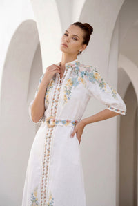 CELESTE BELTED DRESS