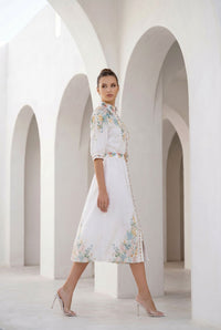 CELESTE BELTED DRESS