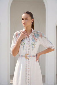 CELESTE BELTED DRESS