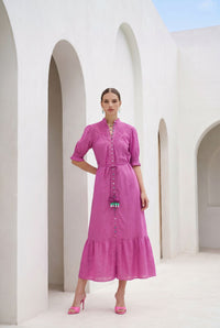 COLETTE LINEN DRESS