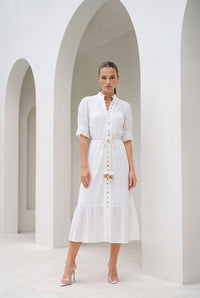 COLETTE LINEN DRESS