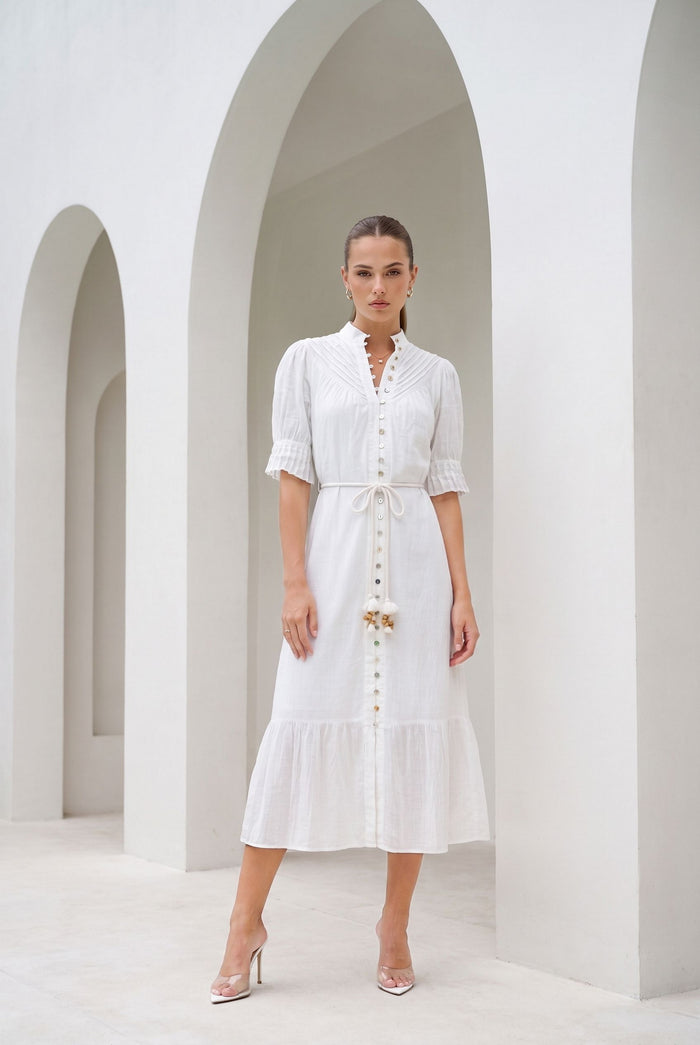 COLETTE LINEN DRESS