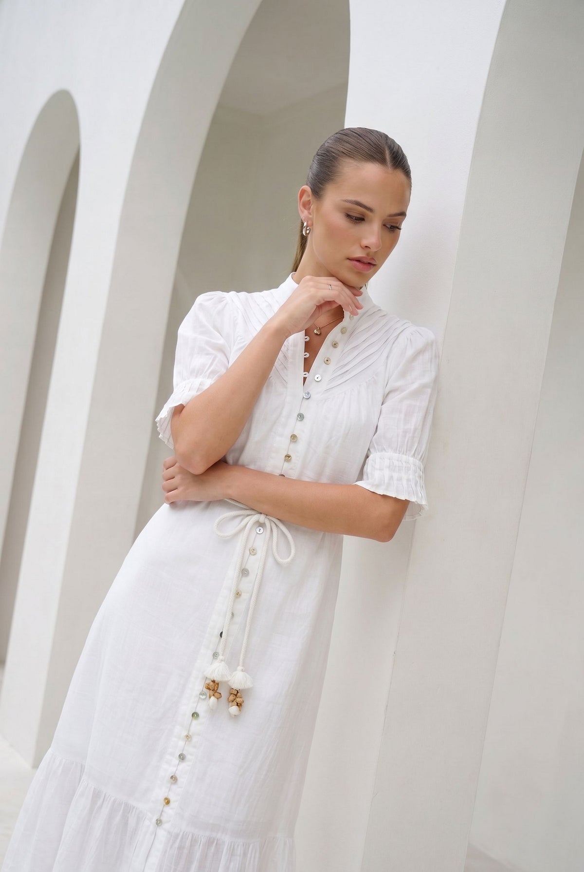 COLETTE LINEN DRESS