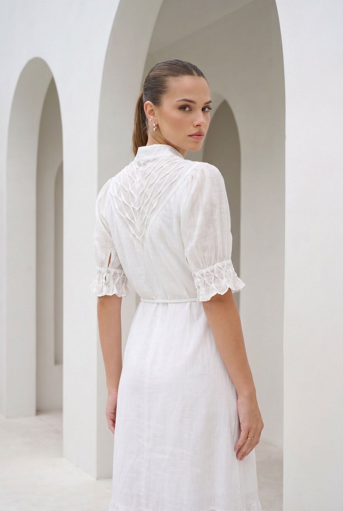 COLETTE LINEN DRESS