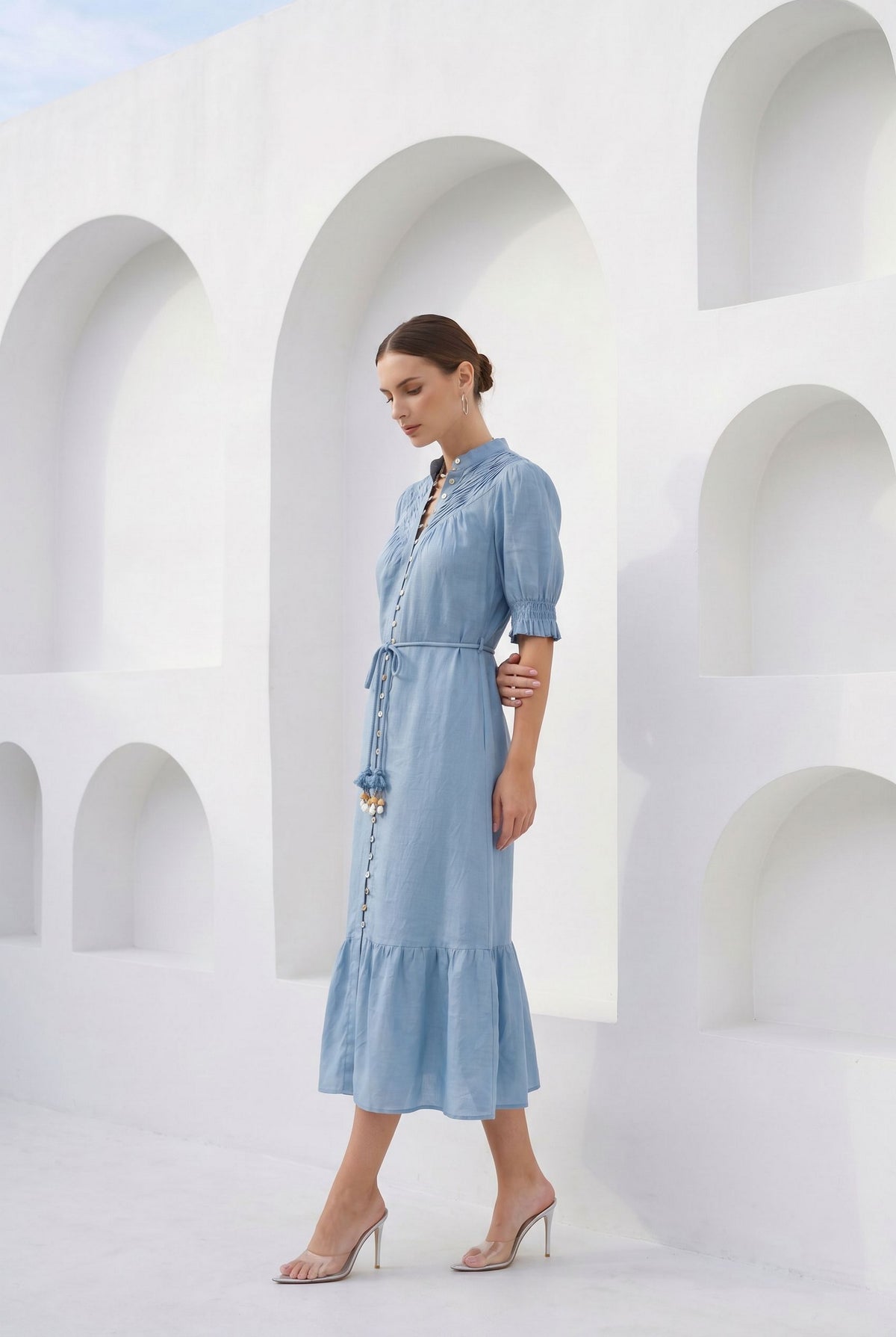 COLETTE LINEN DRESS