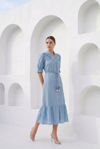 COLETTE LINEN DRESS