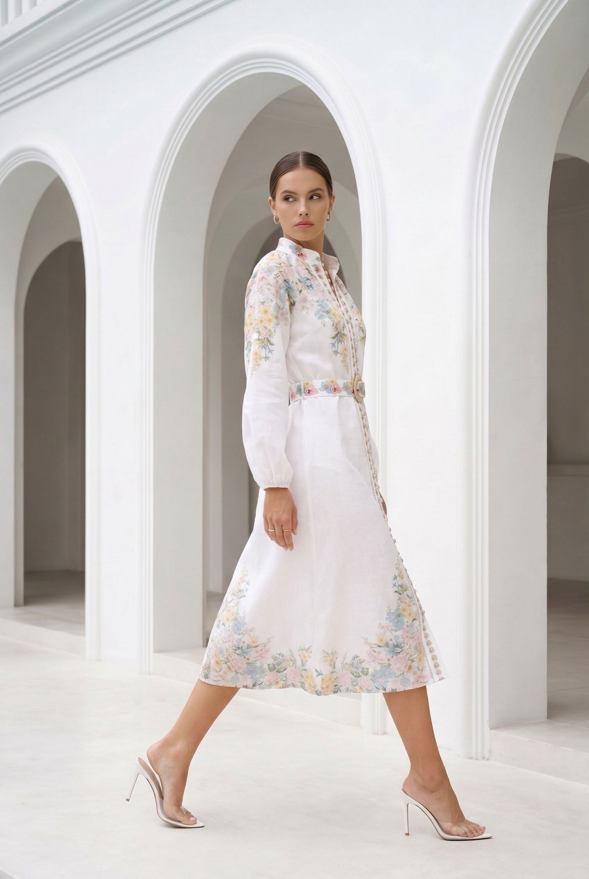 CELESTE LONG SLEEVES DRESS