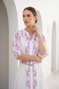 NICOLETTE BELTED DRESS
