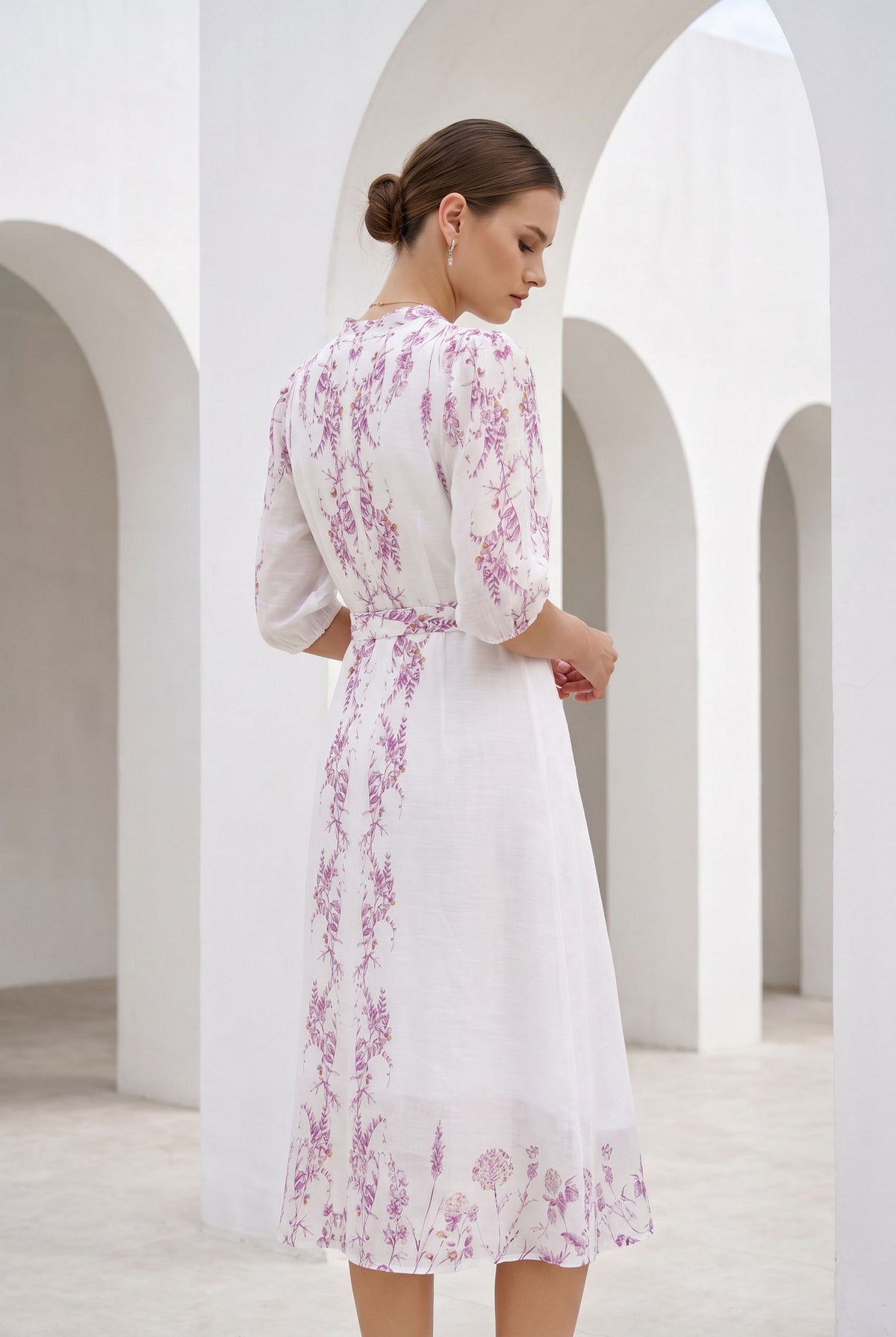 NICOLETTE BELTED DRESS