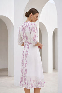 NICOLETTE BELTED DRESS
