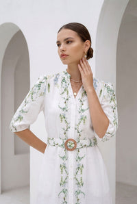 NICOLETTE BELTED DRESS