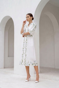 NICOLETTE BELTED DRESS