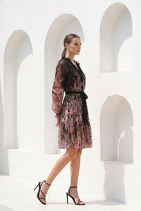 VIOLA SILK SHORT DRESS