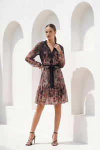 VIOLA SILK SHORT DRESS