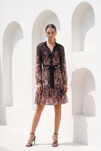 VIOLA SILK SHORT DRESS
