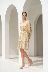 VIOLA SILK SHORT DRESS
