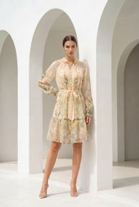 VIOLA SILK SHORT DRESS