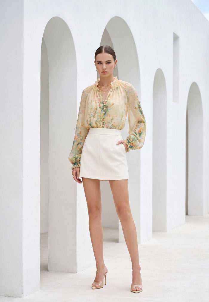 VIOLA SILK BLOUSE