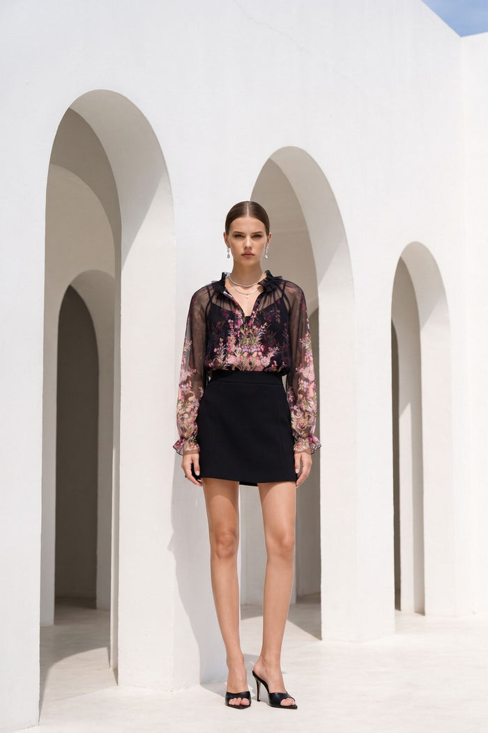 VIOLA SILK BLOUSE