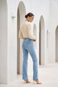 IRINA LACE BUTTON BLOUSE