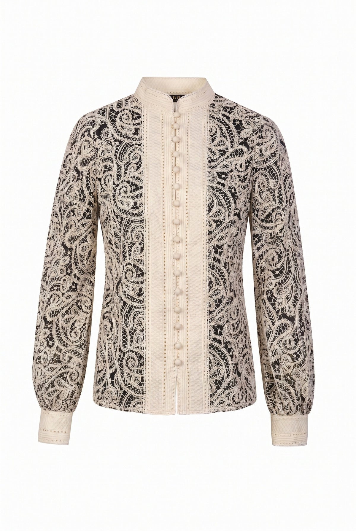 IRINA LACE BUTTON BLOUSE