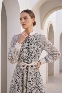 IRINA BELTED SHORT DRESS