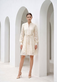 IRINA BELTED SHORT DRESS