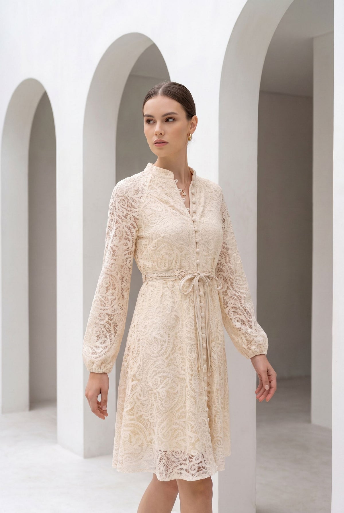 IRINA COTTON SHORT DRESS