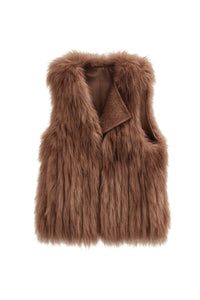 CASSIDY FOX FUR VEST