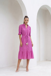 COLETTE LINEN DRESS