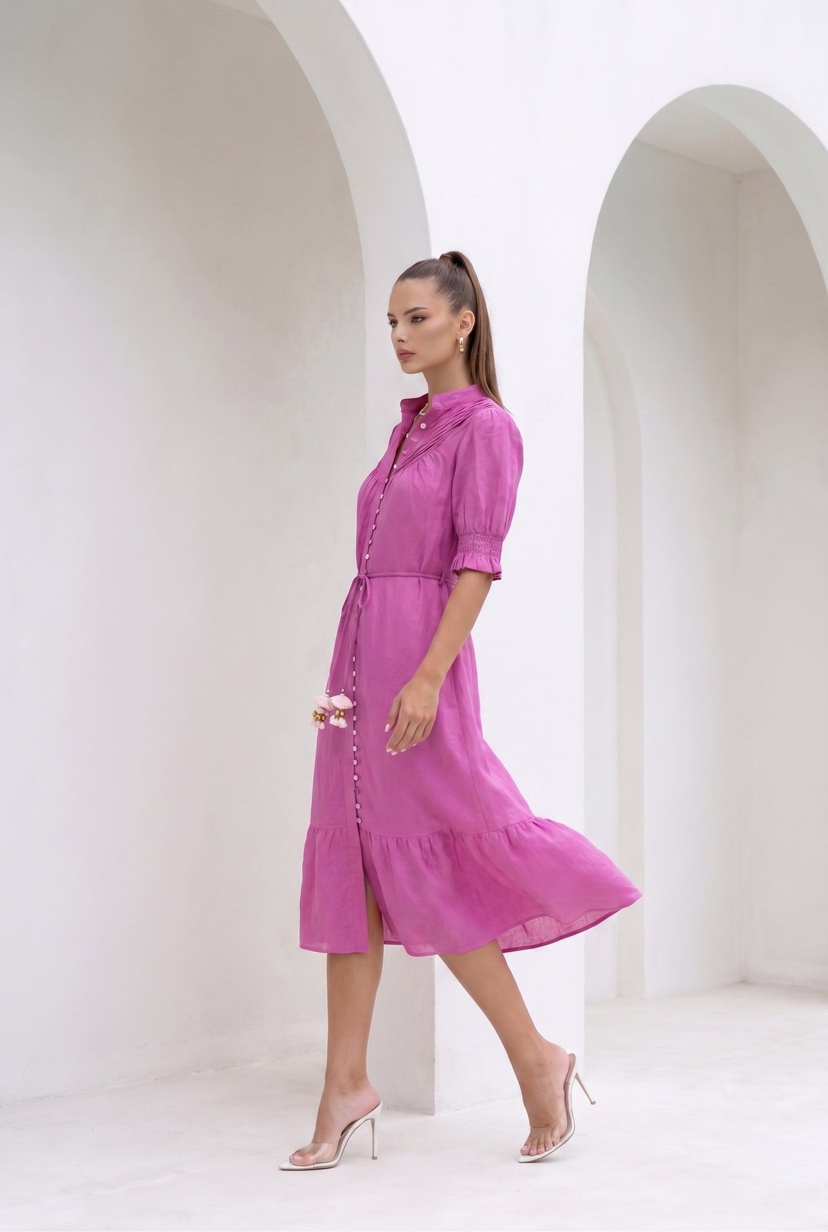 COLETTE LINEN DRESS