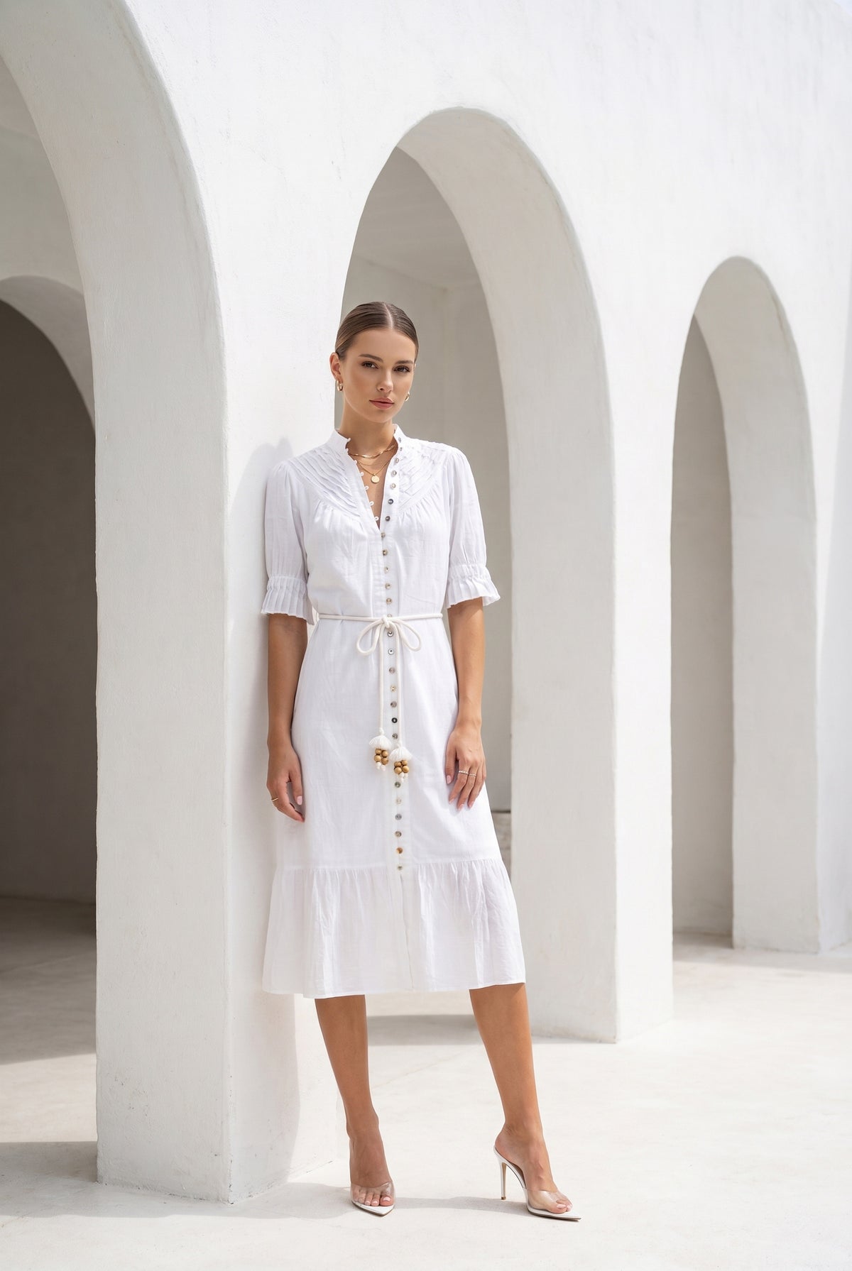 COLETTE LINEN DRESS