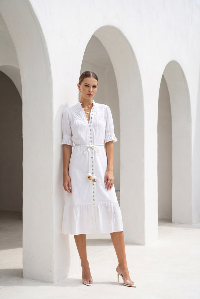 COLETTE LINEN DRESS