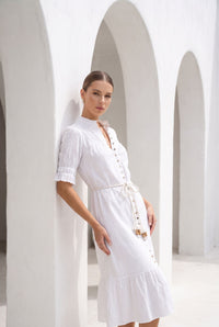 COLETTE LINEN DRESS