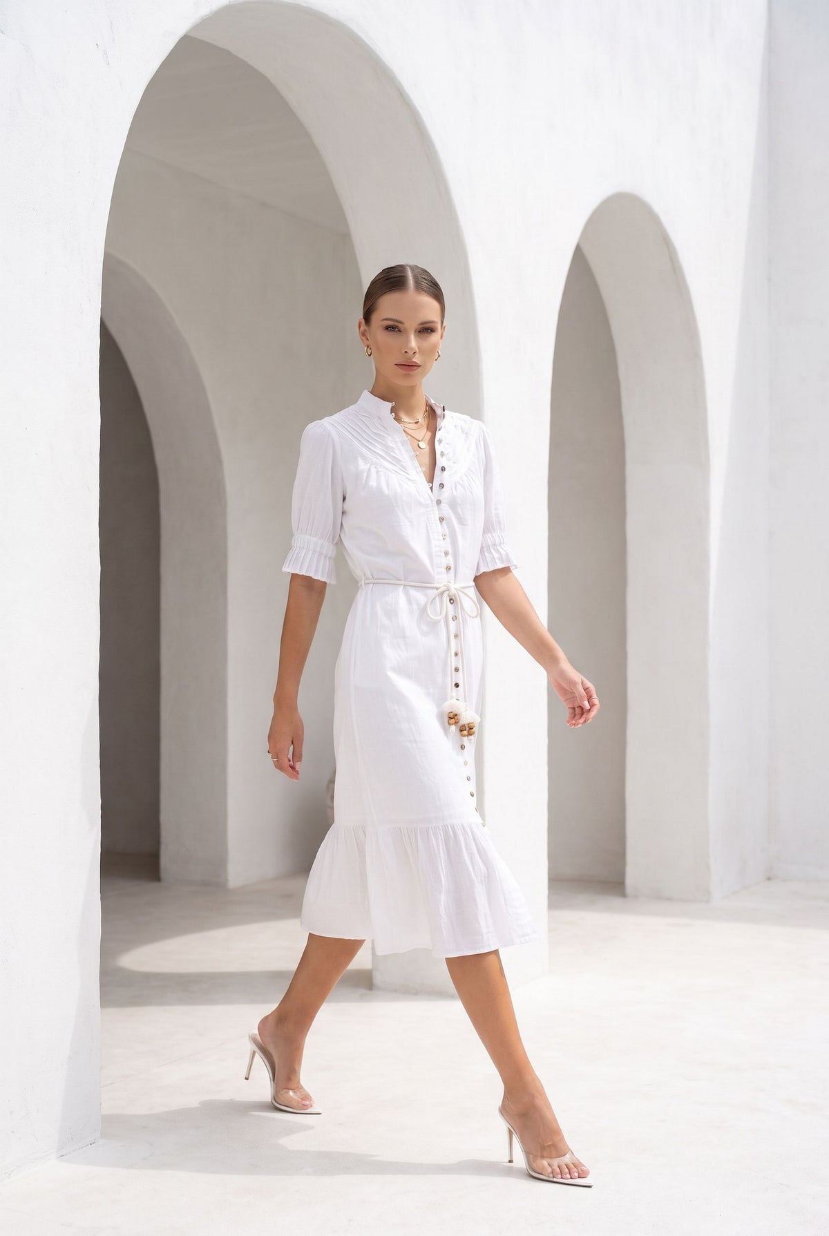 COLETTE LINEN DRESS