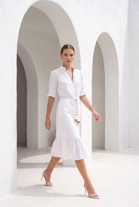 COLETTE LINEN DRESS