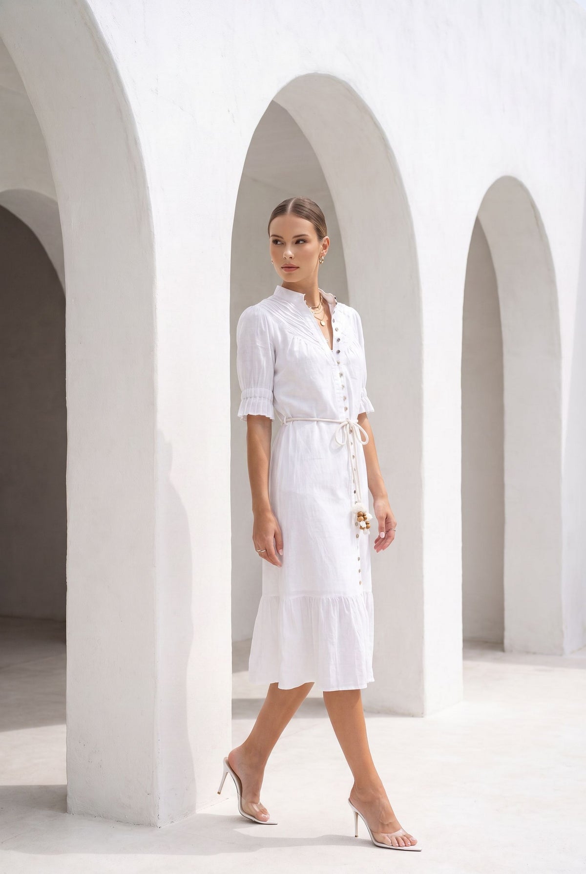 COLETTE LINEN DRESS