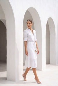 COLETTE LINEN DRESS