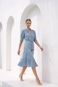COLETTE LINEN DRESS